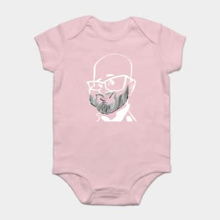 Cartoon Nery b/w Baby Bodysuit